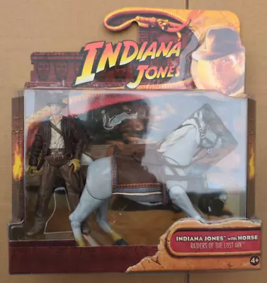 Buy Hasbro Indiana Jones With Horse Deluxe Rare Raiders Of The Lost Arc 2008 Ij2 • 49.99£
