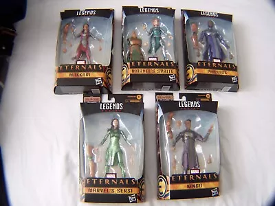 Buy Marvel Legends 5 FIGURE BUNDLE Hasbro ETERNALS SERSI PHASTOS MAKKARI KINGO • 19.99£