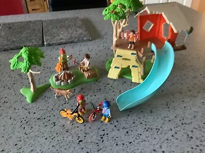 Buy Playmobil 71001 City Life Adventure Treehouse Slide LED Camp Fire • 15£