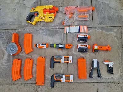 Buy Nerf Gun Bundle Modulus Hammerstorm Shadow Plus Magazines Bullets  Attachments  • 29.99£