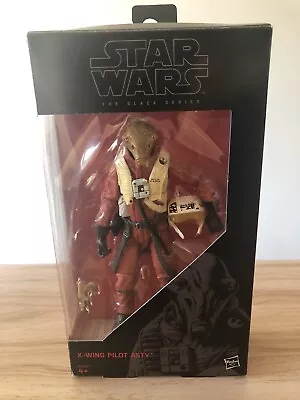 Buy Star Wars Black Series X-Wing Pilot Asty In Excellent Condition • 10£