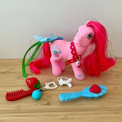 Buy My Little Pony Strawberry Reef G3 Vintage Hasbro 2004 Exc Cond Custom Accs • 13£