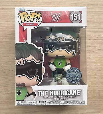 Buy Funko Pop WWE The Hurricane #151 (Box Damage) + Free Protector • 17.99£