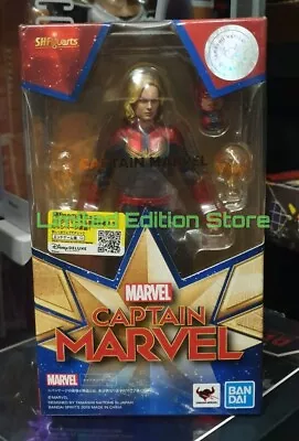 Buy Bandai S.h. Figuarts Captain Marvel In Stock • 49.57£