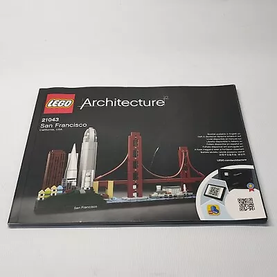 Buy Lego Architecture Set **INSTRUCTIONS ONLY ** For San Francisco Set 21043 • 3.99£