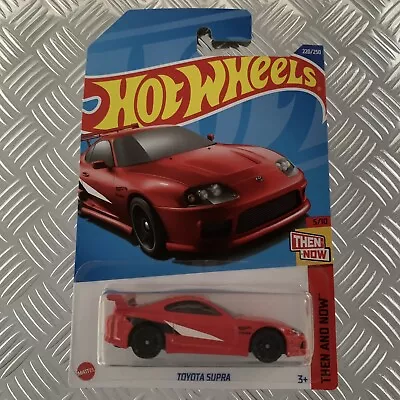 Buy Hot Wheels Toyota Supra 1:64 Mattel Diecast JDM Long Card Then & Now • 8£