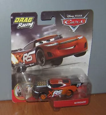 Buy Mattel Disney Pixar Cars XRS Xtreme Racing Series Drag Racing Nitroade • 2.99£