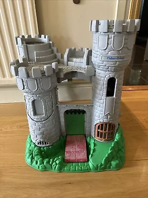 Buy Fisher Price Mediveal Castle Vintage 1994 Play Set Incomplete • 29.99£