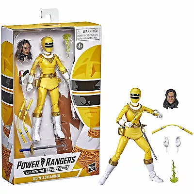 Buy New Power Rangers Zeo Yellow Ranger Action Figure - Lightning Collection • 25.98£