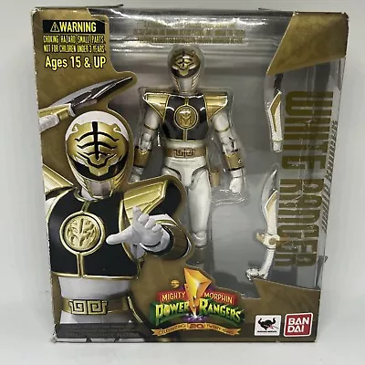 Buy 2013 S.H. Figuarts White Mighty Morphin Power Rangers Action Figure • 79.99£