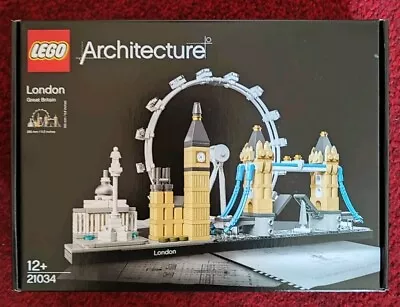Buy LEGO Architecture London (21034) - Brand New & Sealed - Free & Fast Postage • 24.95£