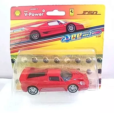 Buy Shell V-power 1:38 Scale Ferrari F50 - Red - Factory Sealed • 4.50£