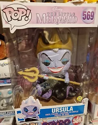 Buy Funko POP Figure : The Little Mermaid #569 URSULA. '10 Inch  • 25£