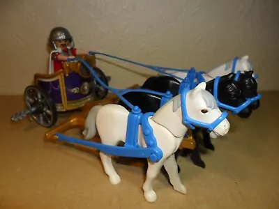 Buy PLAYMOBIL ROMAN CHARIOT (Ben Hur,Legionaire,Soldier,Centurian) • 8.99£