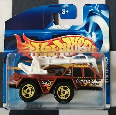 Buy 2001 Hot Wheels Flame Stopper Short Card Collector No 188 • 4.95£