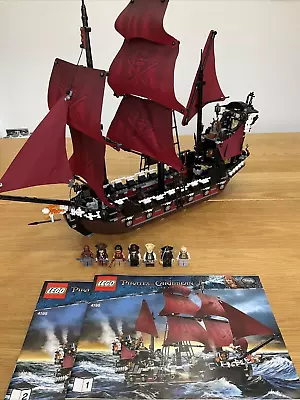 Buy Lego 4195 Pirates Of The Caribbean Queen Anne's Revenge 100% COMPLETE + Box Inst • 500£