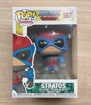 Buy Funko Pop Masters Of The Universe Stratos #567 + Free Protector • 9.99£