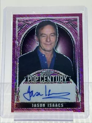 Buy Jason Isaacs 2024 Leaf Pop Century Autograph Pink Shimmer Auto /7 Q0027 • 8.93£