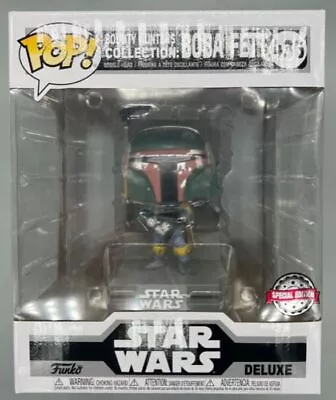 Buy Funko POP #436 Bounty Hunters Collection: Boba Fett Deluxe Vaulted Star Wars • 35.99£