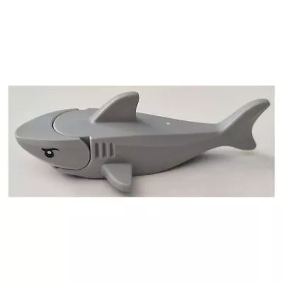 Buy LEGO Animal City Light Blueish Grey Shark With Rounded Nose Minifigure • 5.45£