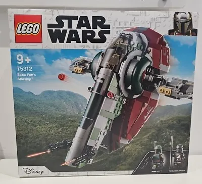 Buy Lego 75312 Star Wars Boba Fett's Starship Slave 1 NISB • 37.99£