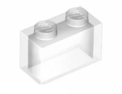 Buy 10 X LEGO Transparent BRICK 1X2. (6244904 / 35743) • 3.25£