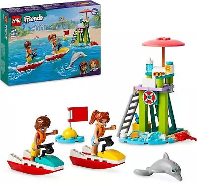 Buy LEGO Friends Beach Water Scooter, Lifeguard Toy Building Set For 5 Plus Year Old • 13.90£