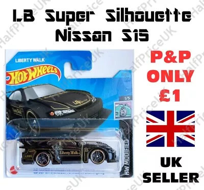 Buy Hot Wheels LB Super Silhouette Nissan S15 Black HW Modified 1.64 Diecast Cars • 5.49£
