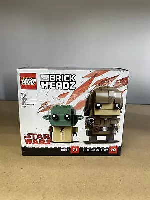 Buy LEGO Star Wars 41627 Luke Skywalker & Yoda BrickHeadz Retired. Brand New. • 59.99£