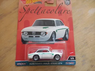 Buy Hot Wheels Premium Car Culture Alfa Romeo Guilvia Sprint GTA No 2 • 9.99£