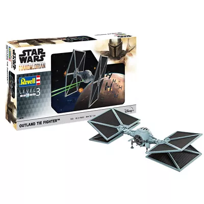 Buy Revell The Mandalorian Outland TIE Fighter Model Kit 06782 Star Wars Scale 1:65 • 16.99£