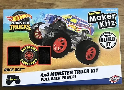 Buy BN Hot Wheels Monster Truck Kit Mini Maker Kitz Race Ace Car New • 7£