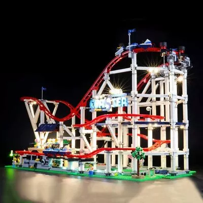 Buy LocoLee LED Light Kit For Lego 10261 Roller Coaster Building Blocks Lighting Set • 89.99£