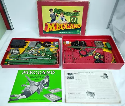 Buy MECCANO SET No. 6 VINTAGE With 2 Manuals - SB50 • 140£