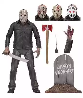 Buy NECA Jason Voorhees Friday The 13th Part V 7  Action Figure Halloween Toy Gift • 23.50£