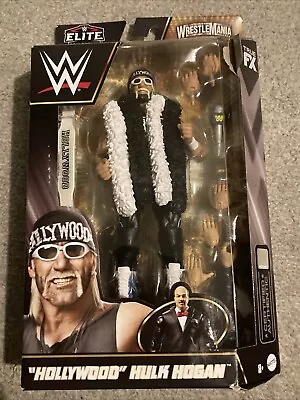 Buy Wwe Mattel Elite Hollywood Hulk Hogan Elite Wrestlemania Figure • 20£