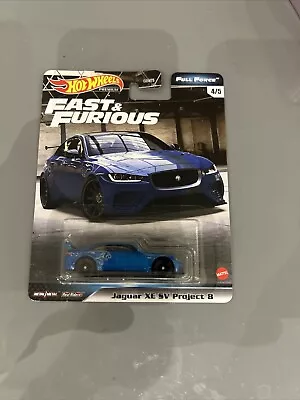 Buy Hot Wheels Fast And Furious - Full Force Jaguar XE SV Project 8  4/5 • 8£
