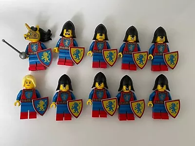 Buy LEGO Castle 2024 - Minifigure X 10 - Lion Knight Soldier, Unicorn + Shields • 28£