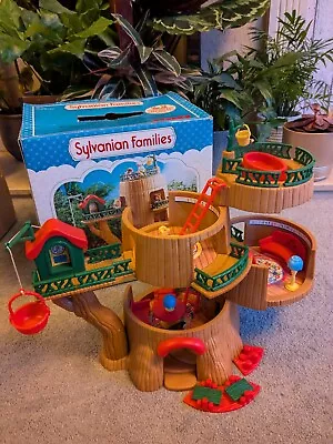 Buy Vintage 1990s Sylvanian Families Nursery Tree House Complete Set With Box  • 48.99£