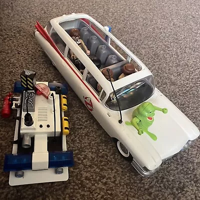 Buy Playmobil Ghostbusters Ecto-1 Car Working Lights + Sounds Figures • 32.99£