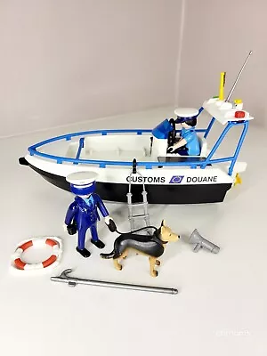 Buy Playmobil 5263 City Action Airport Patrol Boat With Figures And Accessories  • 13.99£
