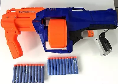 Buy Nerf Elite Surefire Blaster Pump Action Shotgun Slam Fire & 20 New Darts • 12.99£