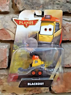 Buy Disney Planes Diecast Blackout Fire And Rescue Character Vehicle Plane Toy - New • 9£