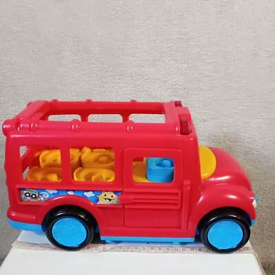Buy Fisher Price Little People School Bus With Lights And Sounds 2009 Mattel Working • 14.49£