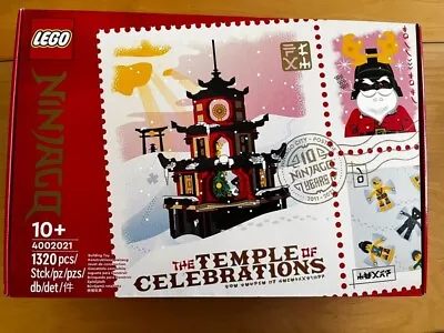 Buy LEGO NINJAGO The Temple Of Celebrations 4002021 SEALED New • 336.38£