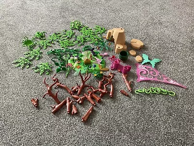 Buy Playmobil Large Spares Bundle Of Fairy World Magical Fairy Forest ( 9132) • 9£