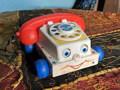 Buy Vintage Fisher Price Chatter Phone Toy • 4.99£