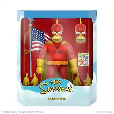 Buy Super7 The Simpsons ULTIMATES Wave 4 Radioactive Man Action Figure • 72.99£