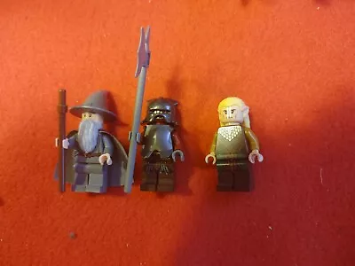 Buy LEGO 3x Lord Of The Rings Minifigures Gandalf Uruk Hai Legolas • 20£