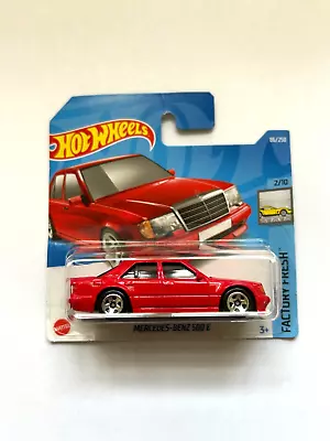 Buy Hot Wheels Factory Fresh Mercedes Benz 500 E - 86/250 - New On Short Card • 3.99£